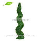 Artificial Plant Artificial Spiral Topiary Tree With Artificial Boxwood Panel for Home Garden Patio Decoration GNW BOX1024 thumbnail-2
