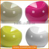 Fashion Colorful Fiberglass Apple Chair thumbnail-1