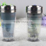 450ml Double Wall Stainless Steel Sport Water Bottle thumbnail-2