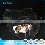 2017 Oem Custom Acrylic Storage With Lid Shoe Box thumbnail-6