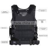 Durable Nylon All Man Size Security Vest Tactical in Black Green Khaki Color thumbnail-6
