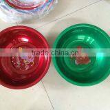 30.36.40cm Durable Unbreakable Spraying Red Color Wash Basin thumbnail-3