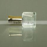 10ml Square Empty Nail Polish Bottle With Gold Cap thumbnail-3