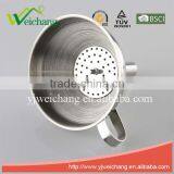 WCE207 Hot Sale Kitchenware Tool Oil Filling Funnel Stainless Steel Funnel Easy Tools High Quality thumbnail-2