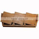 3 Pieces Practical Original Customized Size Bamboo Spice Jar Set thumbnail-4