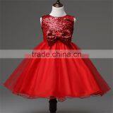 Girl Formal Dress Ceremony 2016 New Sleeveless Children Wedding Birthday Dresses For Girls Toddler Girls Clothes Kids Party Wear thumbnail-4