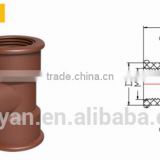 TY High quality PP threaded pipes&fittings REDCUING TEEeco-friendly Cheap Price Full Size factory price list discount