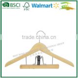 suit and shirt hanger,wooden hanger for clothes P66N-QJ