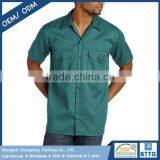 Adult's Plus Size Short Sleeve Safari Shirt With Two Pockets With Flap Closure at Chest thumbnail-1