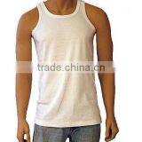 Plain White Blank Tank Top thumbnail-1