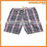 Cheap and Good Quality Polyester Men Plained Shorts Beach Shorts Surplus Stock Clearance thumbnail-1