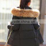 GZY Wholesale Pink Coat Fur Hood at Low Price thumbnail-4