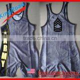 Wholesale Superman Wrestling Singlets With Italy Ink thumbnail-1