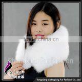 CX-S-175C 2016 Luxurious China Supplier Wholesale Stock Winter Fox Fur Lady Scarf thumbnail-4