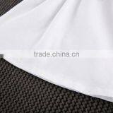 Children's 2017 Girls Flower Embroidery Long Sleeve White Shirt Lace Collar Little Girl Strapless Shirt Tank Top thumbnail-6