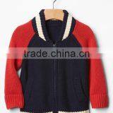 Varsity Full Zip Sweater Jacket for Infant Boys thumbnail-1