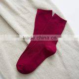 Zm33452a Bulk Wholesale Fahsion Socks Cheap Pure Color Women Cotton Socks thumbnail-5