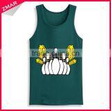 Wholesale Cheap Tank Top Custom Design Promotional Mens Running Singlet thumbnail-1