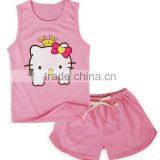 Customize Design Kids Summer Clothes Short Sleeve Children T-shirt With Cartoon Printing thumbnail-3