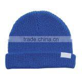 Custom Cheap Benie Hat Knitting Pattern Mens Hat Teenagers Knitted Beanie Hat thumbnail-2
