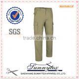 2016 Custom Fashion Breathable Casual Cotton High Quality Multi Pocket Mens Cargo Pants With Side Pockets thumbnail-5