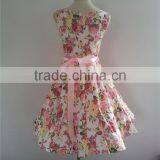 Walson Vintage Style Print Floral Dress Design for Wedding Party Swing Dress Rockabilly Plus Size Dresses Dresses for Women thumbnail-5