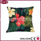 Natural Felt Flower Custom Printing Mixed Linen Oriental Cushion Covers thumbnail-5
