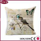 Custom Shaped Outdoor Bird Sofa Pillow Cover Cotton thumbnail-4