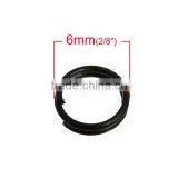 Iron Based Alloy Split Jump Rings Findings Round Black thumbnail-2