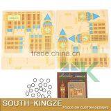 Children's Day Gift Creative Wood Plate Puzzle Pencil Holder thumbnail-3