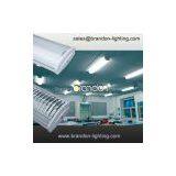 School Lighting Fixture With Louver Diffuser thumbnail-1