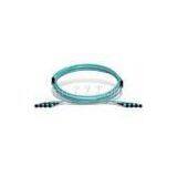 FTTH TIA-604-5 MPO Fiber Optic Patch Cord Male Connector , Cable Assemblies thumbnail-1