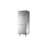 550L Supermarket Double Door Refrigerator With Compressor , 740x870x2050