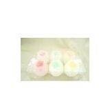 Dia 3cm Holiday Dining Table Egg Shaped Handmade Scented Candles