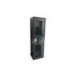 Stadium / Office / Gym Black Metal Gym Lockers Painting With Single Door