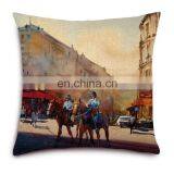 Vintage Euro Classic Throw Pillow Simple Cushion Cover thumbnail-4