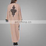 2017 Newest Embroidery Muslim Kimono Latest Ethnic Women Clothing Adult Age Group Dubai Baju Cardigan thumbnail-3
