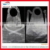 NEW disposable white PVC Apron/clear pvc apron washable pvc apron