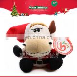 New design soft custom christmas low price cow plush toys