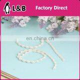 2016 Bridal Crystal Pearl Beaded Lace Trim for Dresses Sequin and Beads Trimming