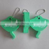 Factory product promotion gift EVA foam floating keychain