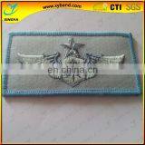 Square Embroidery Keychain Custom Badges