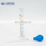 Blue Red Cover Silicone Rubber Pipette Bulb Filler