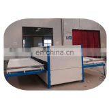 Automatic wood texture transfer machine for door