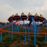 Luna park roller coaster