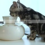 Automatic Ceramic Intelligent Pet Bowl Feeder Cat Dog Bowl Cyclic Water Neck Protection