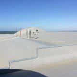 Hot Sale PVC Waterproofing Membrane Roofing Sheets Basement Material Single-ply Grey/white Weldable thumbnail-4