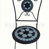 Metal Outdoor Folding Chair Coffer Table Round Chair thumbnail-3