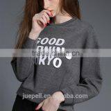 OEM Fashion Printed Good Quality Europe Style Lady Hoody thumbnail-3