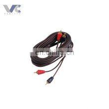 Transparent Frosted 2R/2R OD 3.5/3.5 Audio Video RCA Cable Audio Interconnect Cable RCA to RCA thumbnail-2